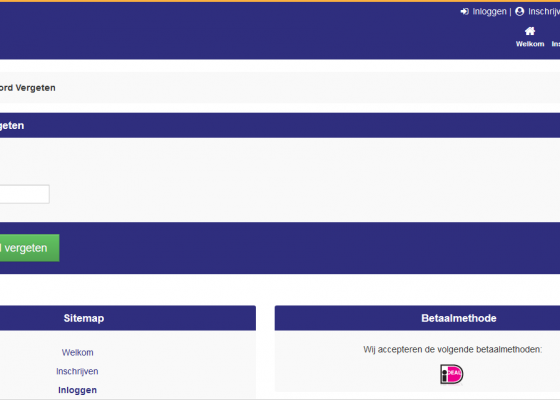 Je hebt straks een wachtwoord nodig!